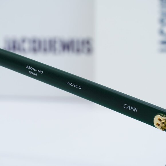Jacquemus CAPRI JAC/55 C3 Rectangle Sunglasses - Green main image 5